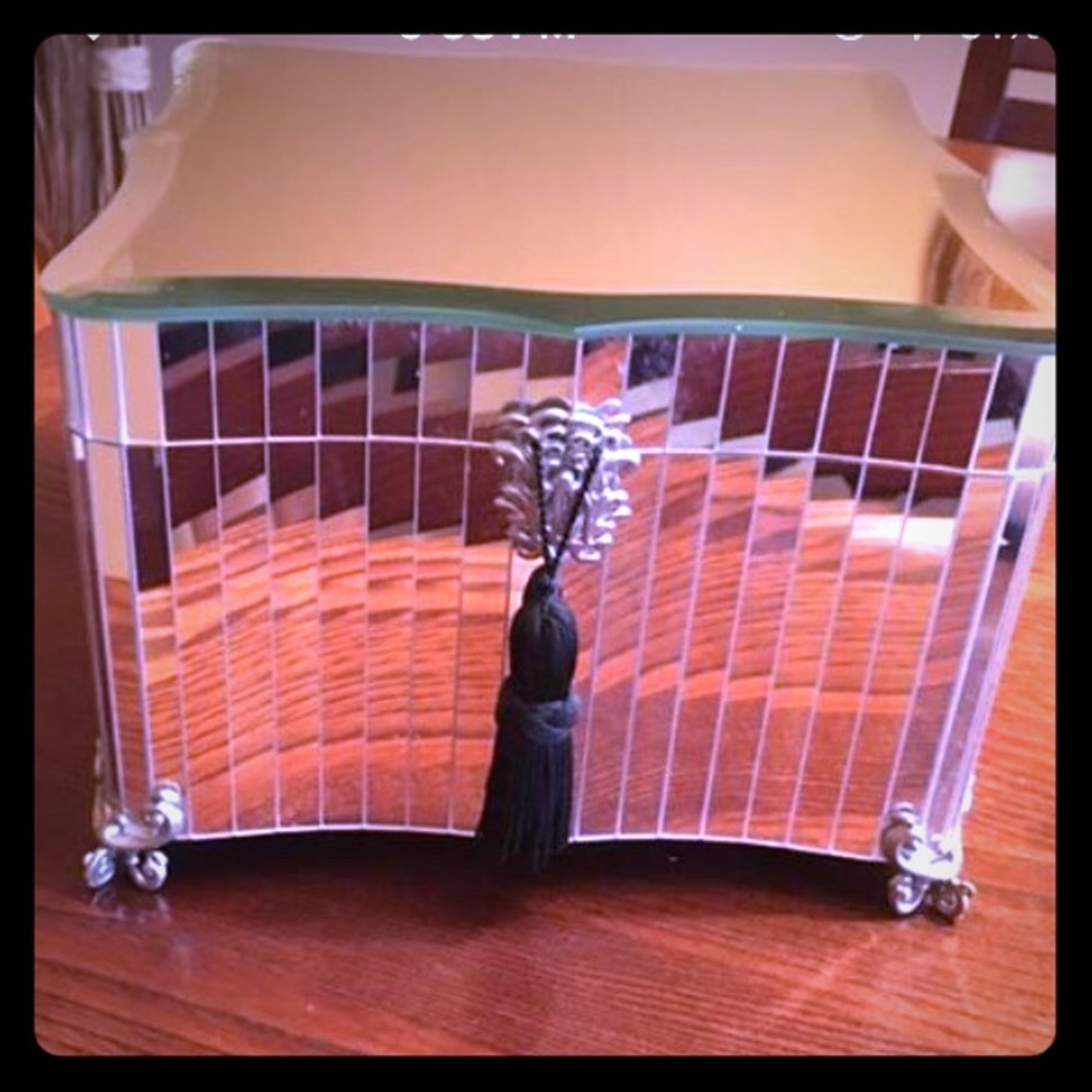 Mirrored Jewelry Box